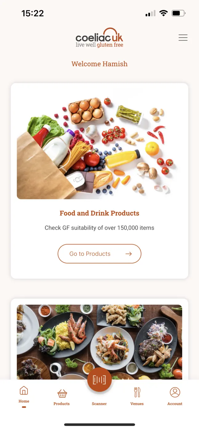 Coeliac UK screen 7
