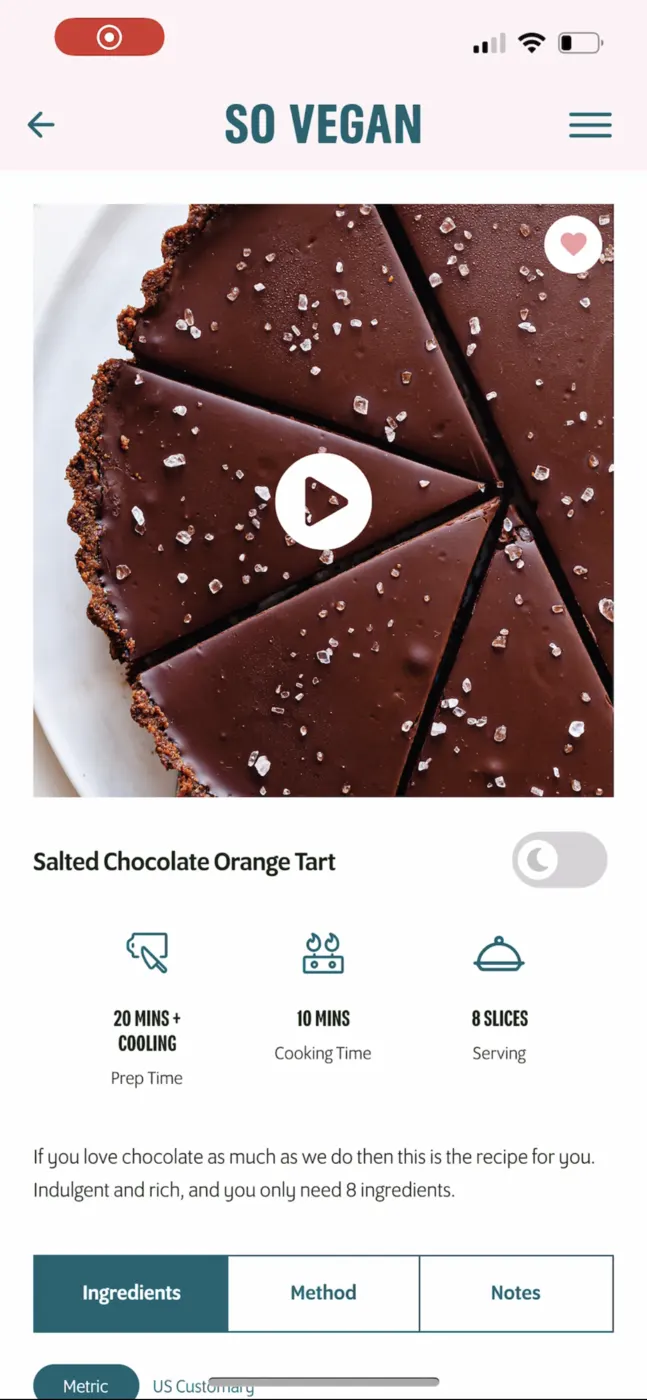 So Vegan screen 4